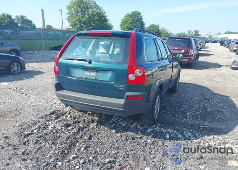 2004 Volvo Xc90 из США, поврежденный, VIN YV1CZ59H841035548